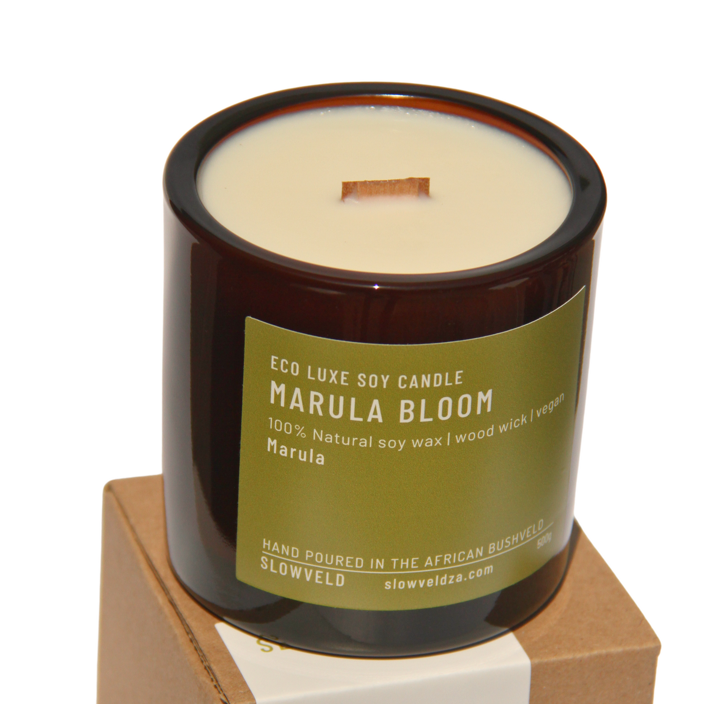 Marula Bloom Soy Candle 500g