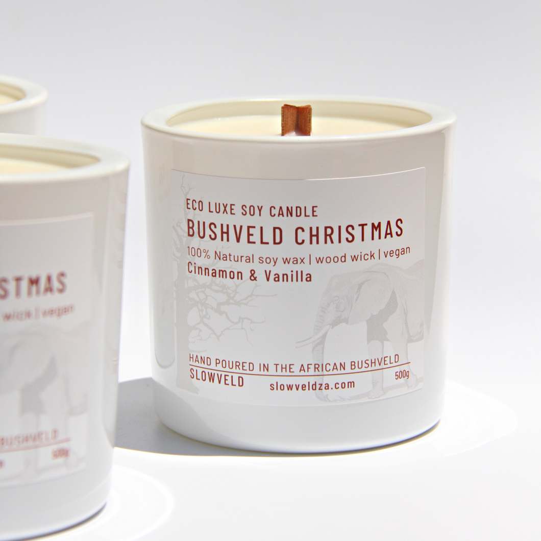 Bushveld Christmas Candle 500g