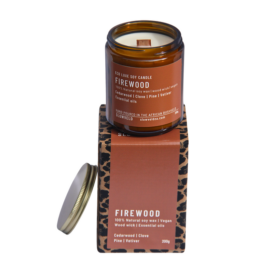 Firewood Soy Candle 200g