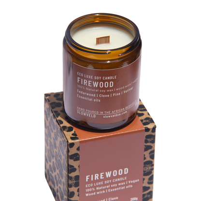 Firewood Soy Candle 200g