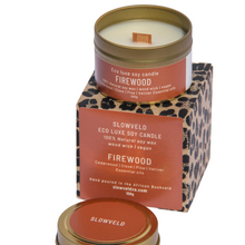 Load image into Gallery viewer, Firewood Travel Candle 100g
