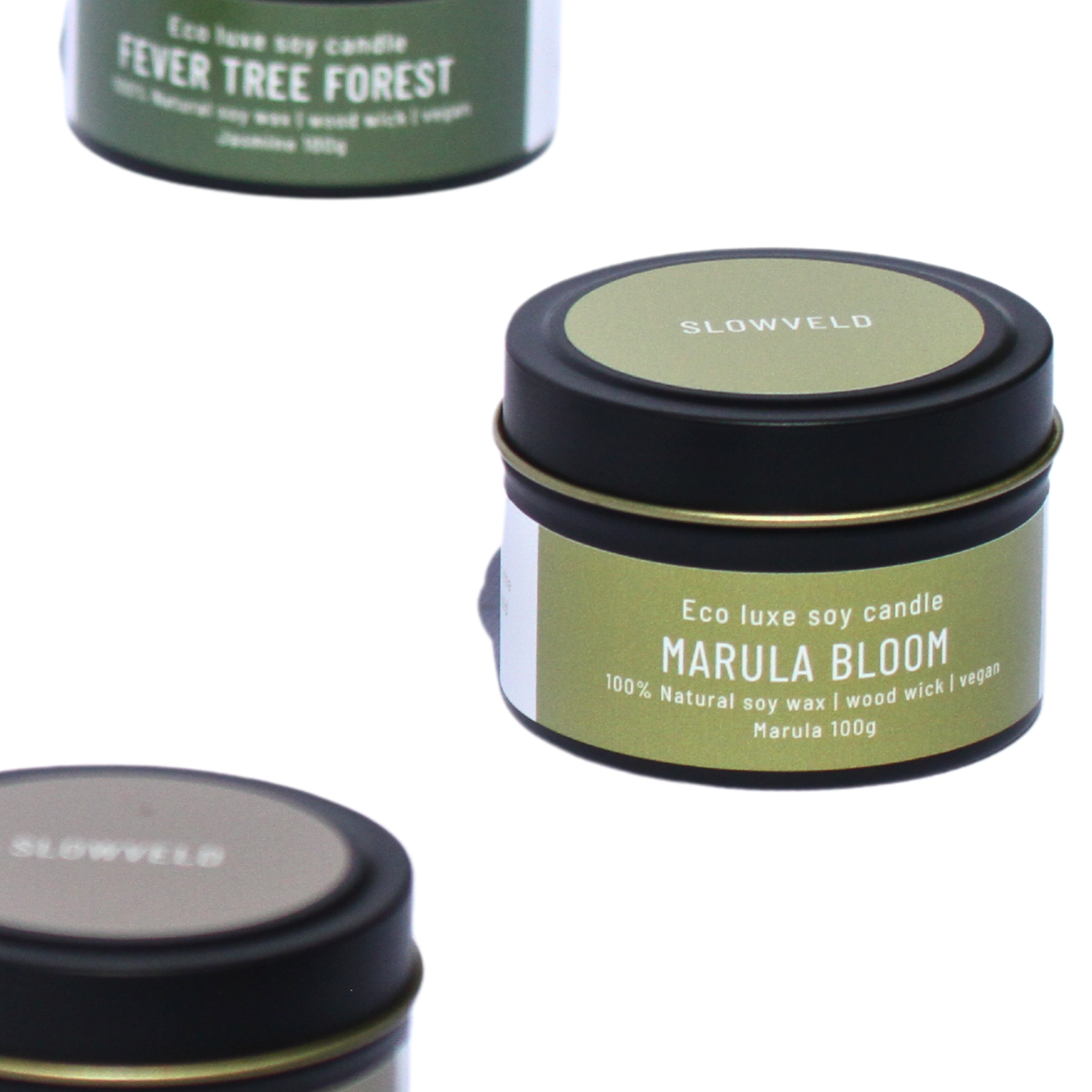 Marula Bloom Travel Soy Candle 100g