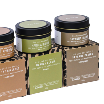 Savanna Plains Travel Soy Candle 100g